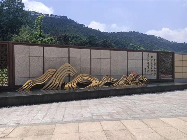 云南丽江房地产不锈钢假山雕塑 园林景观不锈钢雕塑定制